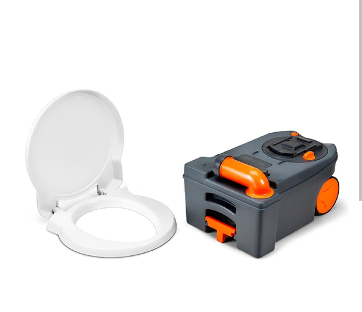 A lakóautó kazettás WC-jének kiürítése 